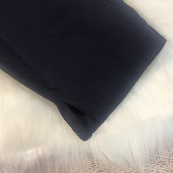 Tracy Negoshian skinny Navy Pants slacks NWT - Picture 5 of 6